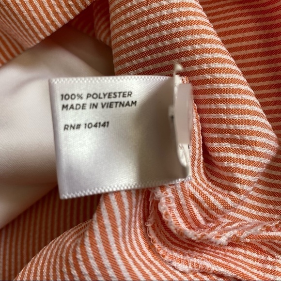 Lady Hagen Striped Back Zip Golf Skirt Size 6 Women - Picture 8 of 10